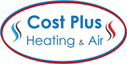 Cost Plus Heating &amp; Air Logo